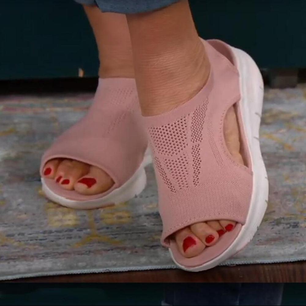 Sandales orthopédiques femme décontractées | Promenades estivales