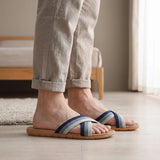 Sandales ouvertes à brides croisées | Détente à domicile