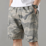 Short cargo homme | Short camouflage multipoches