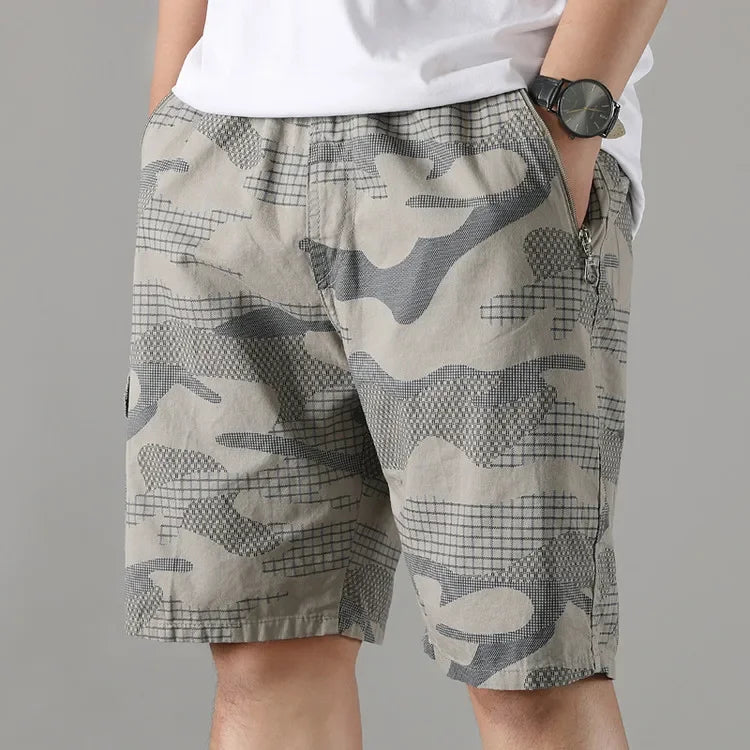 Short cargo homme | Short camouflage multipoches