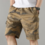 Short cargo homme | Short camouflage multipoches
