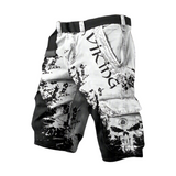 Short cargo homme | Short cargo à imprimé graphique