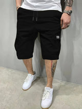 Short cargo homme | Short décontracté avec poches
