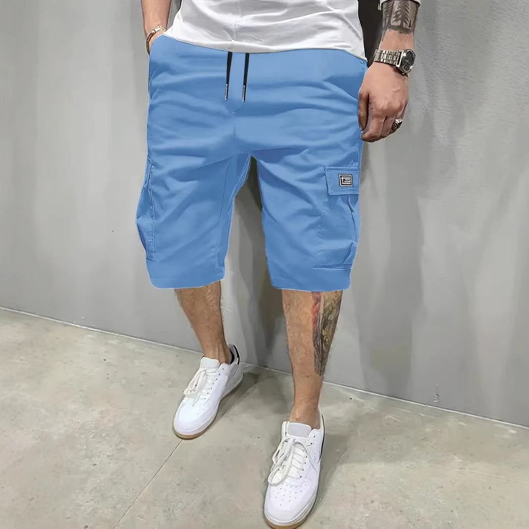 Short cargo homme | Short décontracté avec poches