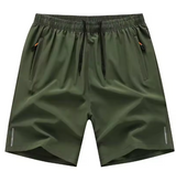Short de sport homme | Short de running léger avec poches zippées