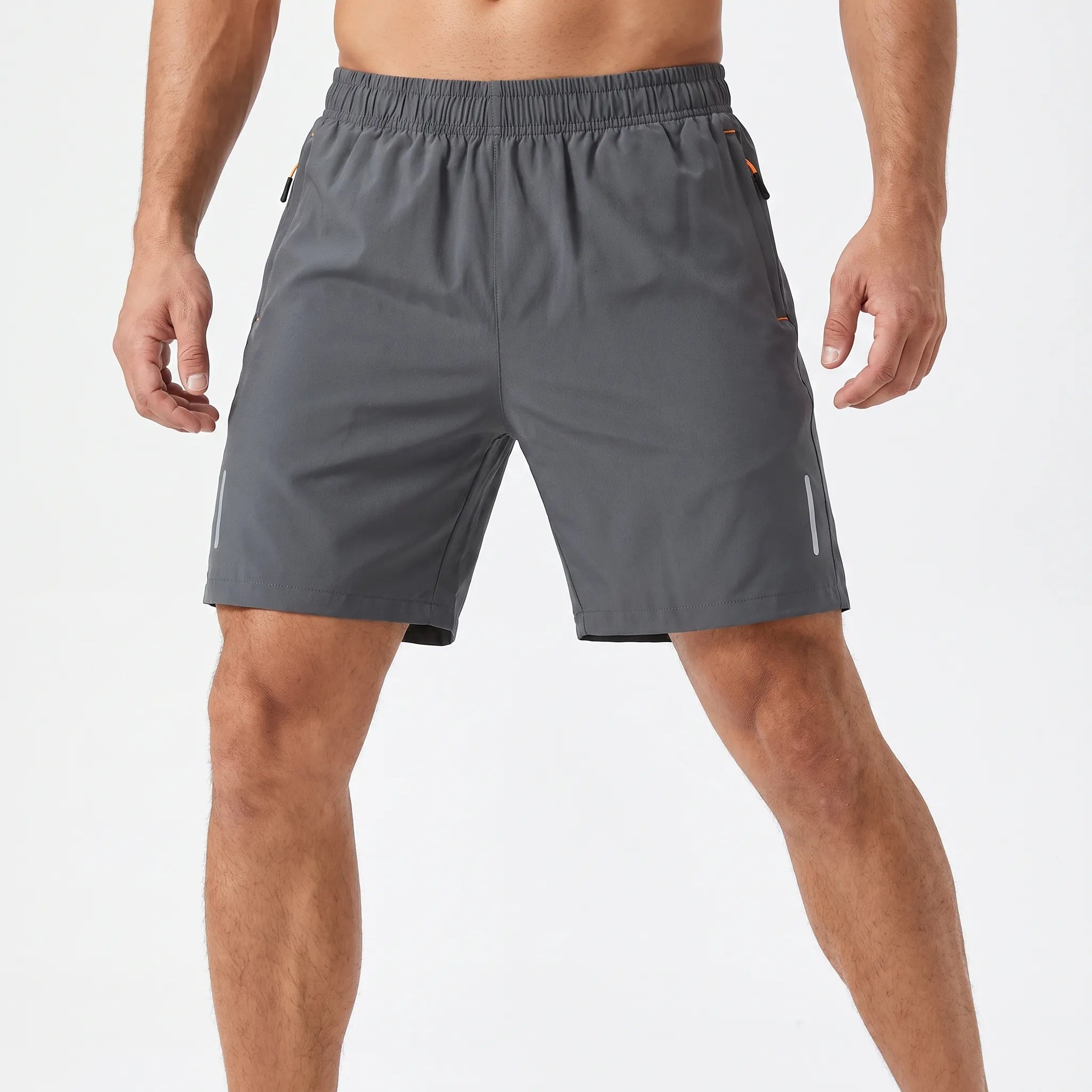 Short de sport homme | Short de running léger avec poches zippées