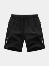 Short de sport homme | Short de running léger avec poches zippées