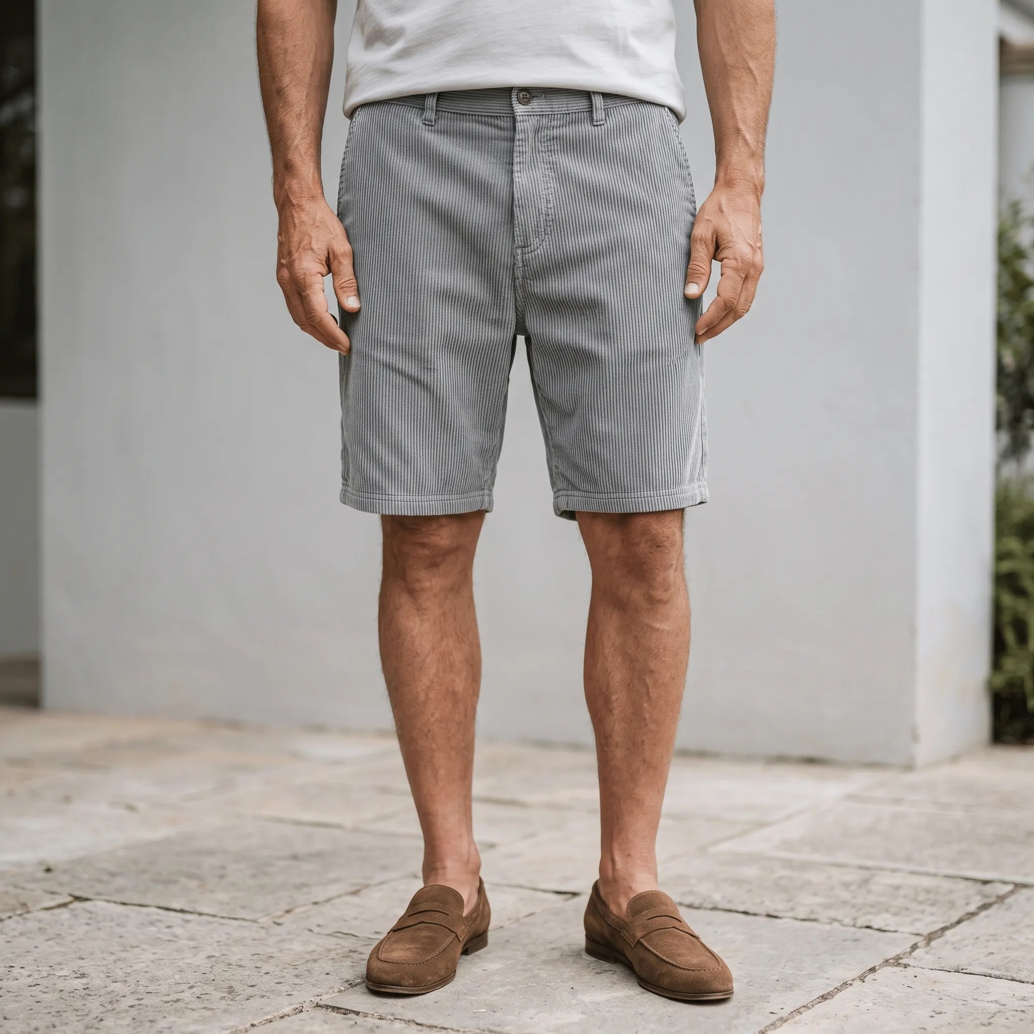 Short décontracté à taille élastique | Promenades estivales