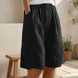 Short femme ample à taille élastique | Sorties estivales décontractées