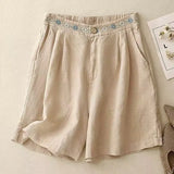 Short femme décontracté à taille haute | Sorties estivales
