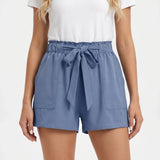 Short femme taille haute décontracté | Sorties décontractées