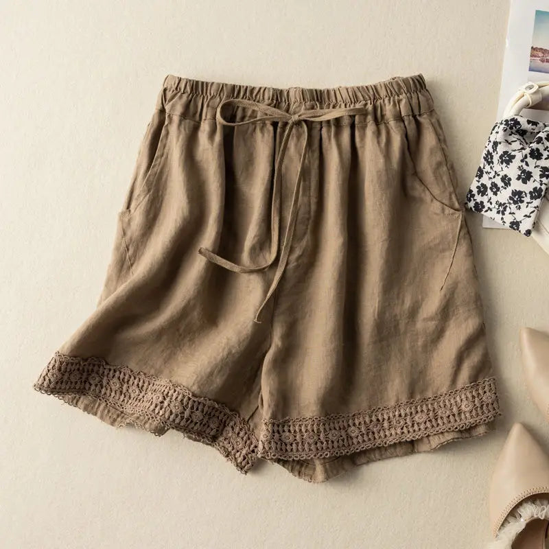 Short taille haute femme | Sorties estivales décontractées
