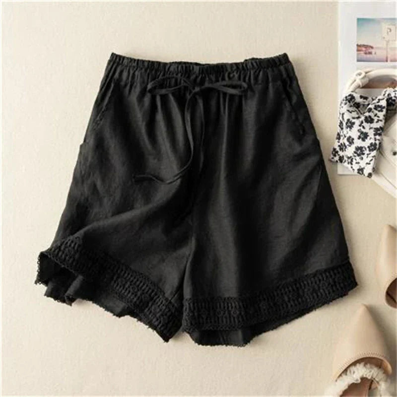 Short taille haute femme | Sorties estivales décontractées