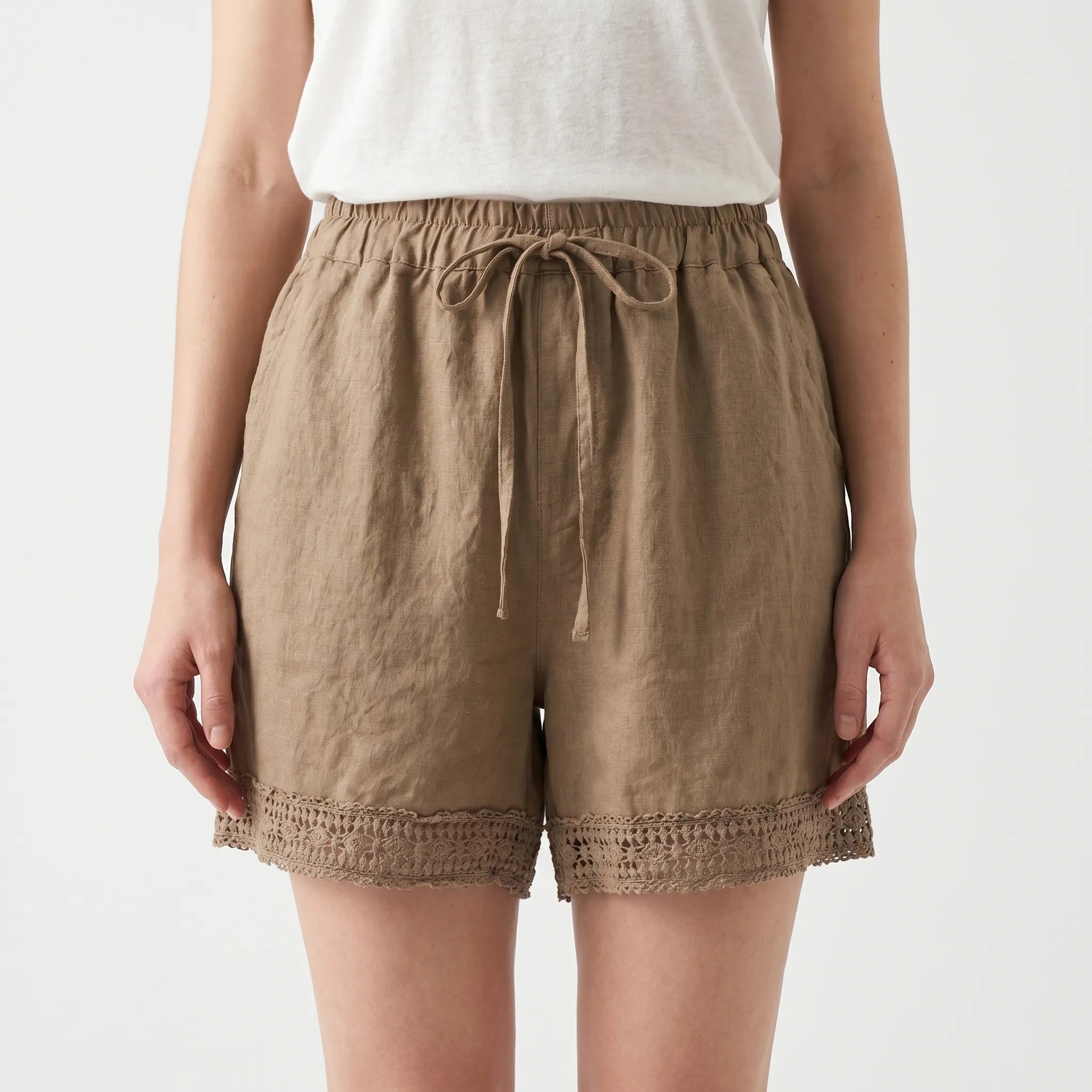 Short taille haute femme | Sorties estivales décontractées